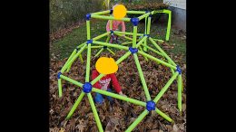 Large play structure taken from Milton yard in the neighborhood of Eliot St/Blue Hills Parkway