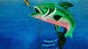 fish mural