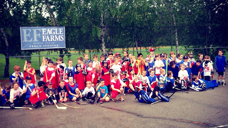 milton street hockey kids