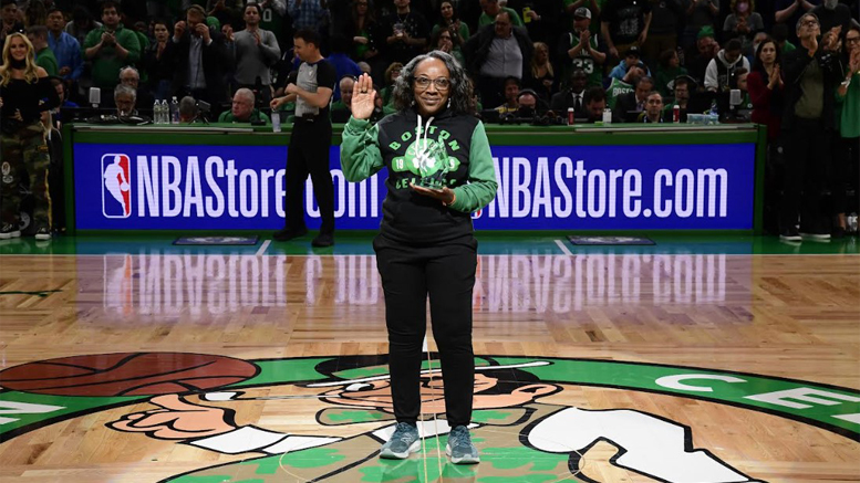 Massachusetts State Lottery and the Boston Celtics Honor Velma Glover of Milton, MA as a Hero Among Us