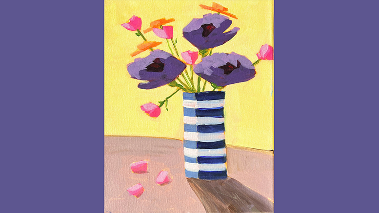 painting of flowers