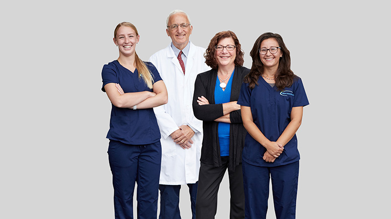 Milton orthodontics office. Dr. Sherman and Team Photo: Lacey Ansara