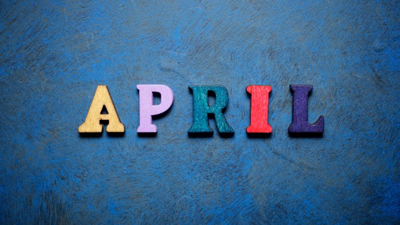 April. Image: Canva