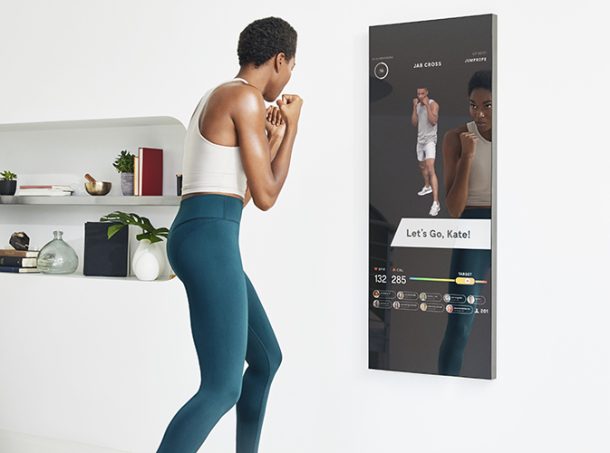 Llulu lemon workout mirror