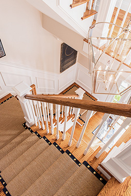 The Carpet Workroom stair runner