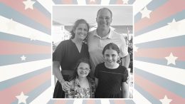 Lizzy Carroll and family