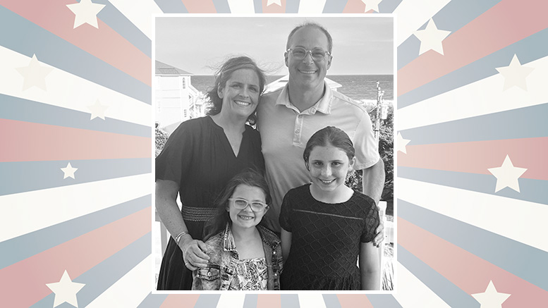 Lizzy Carroll and family