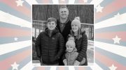 Meghan Haggerty, candidate, and family