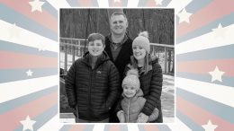 Meghan Haggerty, candidate, and family